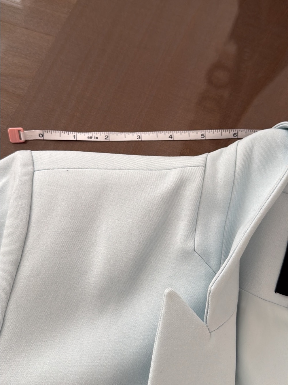 Tailored Light Blue Two-Piece Suit Blazer & Trousers blazers 10 and pants 8 - Picture 12 of 12